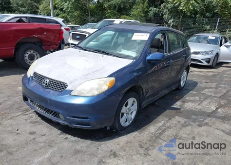 2003 Toyota Matrix Xr z USA, uszkodzony, nr VIN 2T1KR32EX3C048110